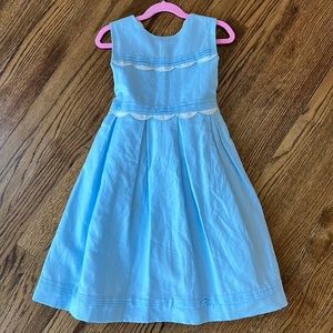 Beautiful blue dress with delicate details!